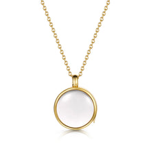 Load image into Gallery viewer, Floating Round Memory Locket - Gold
