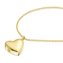 Load image into Gallery viewer, Drop Heart Urn Necklace - Gold
