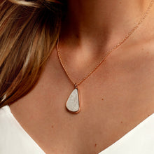 Load image into Gallery viewer, Pebble Ashes Necklace - Rose Gold
