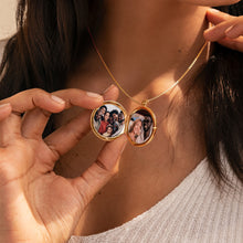 Load image into Gallery viewer, Large Tree of Life Personalised Locket – Gold
