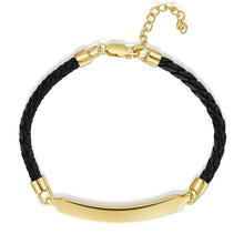 Load image into Gallery viewer, Legacy ID Bar Urn With Braided Bracelet  - Gold
