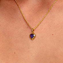 Load image into Gallery viewer, Little Heart Ashes Resin Pendant - Gold
