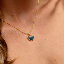 Load image into Gallery viewer, Little Heart Ashes Resin Pendant - Gold
