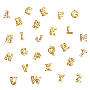 Gold Alphabet Charms