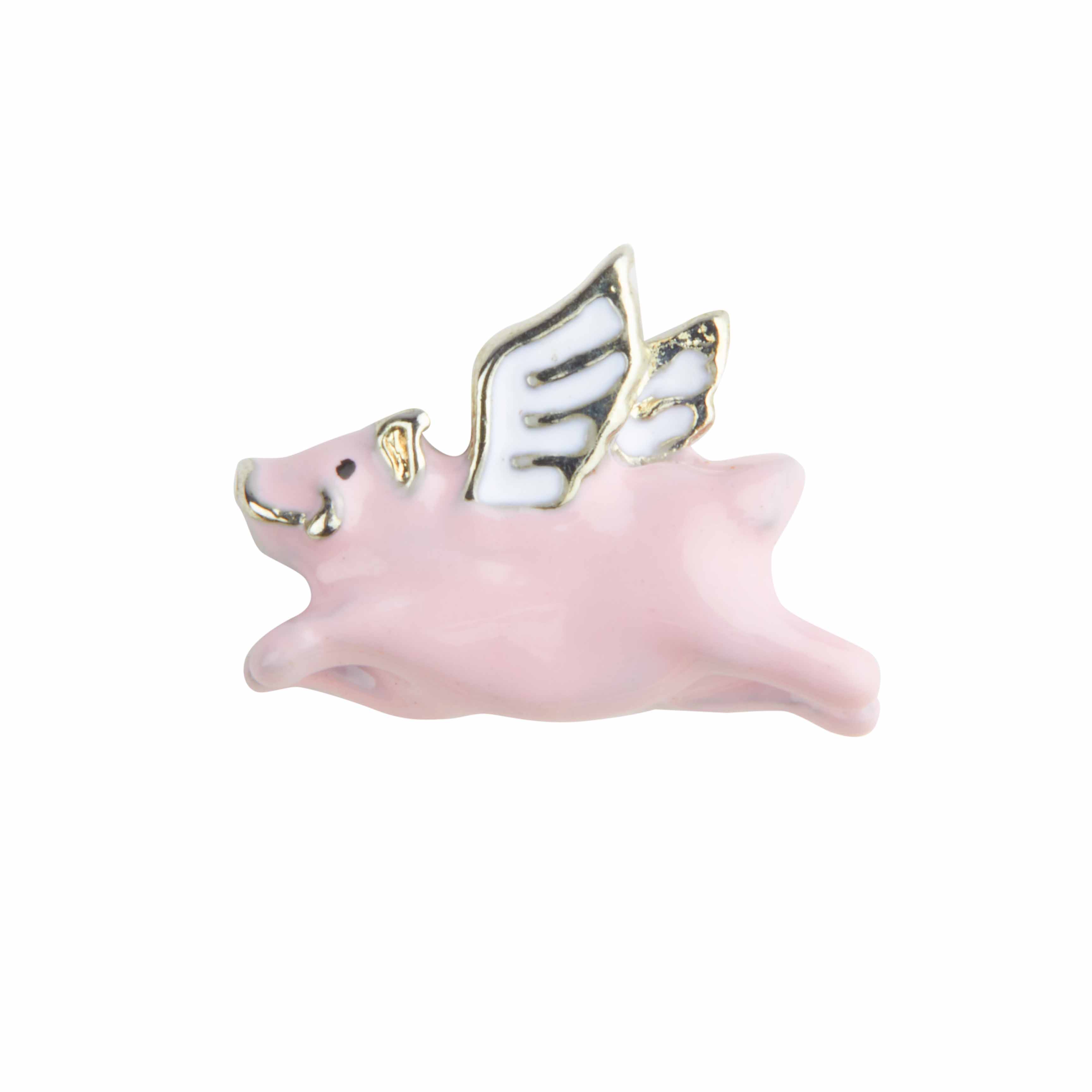 Flying Pig Charm