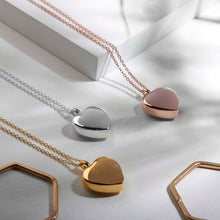 Load image into Gallery viewer, Heart Urn Ashes Necklace – Rose Gold
