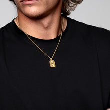 Load image into Gallery viewer, Men's Compass Locket - Gold
