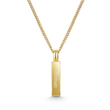 Load image into Gallery viewer, Men&#39;s Totem Urn Necklace - Gold
