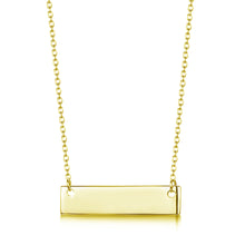 Load image into Gallery viewer, Name Bar Personalised Necklace - Gold
