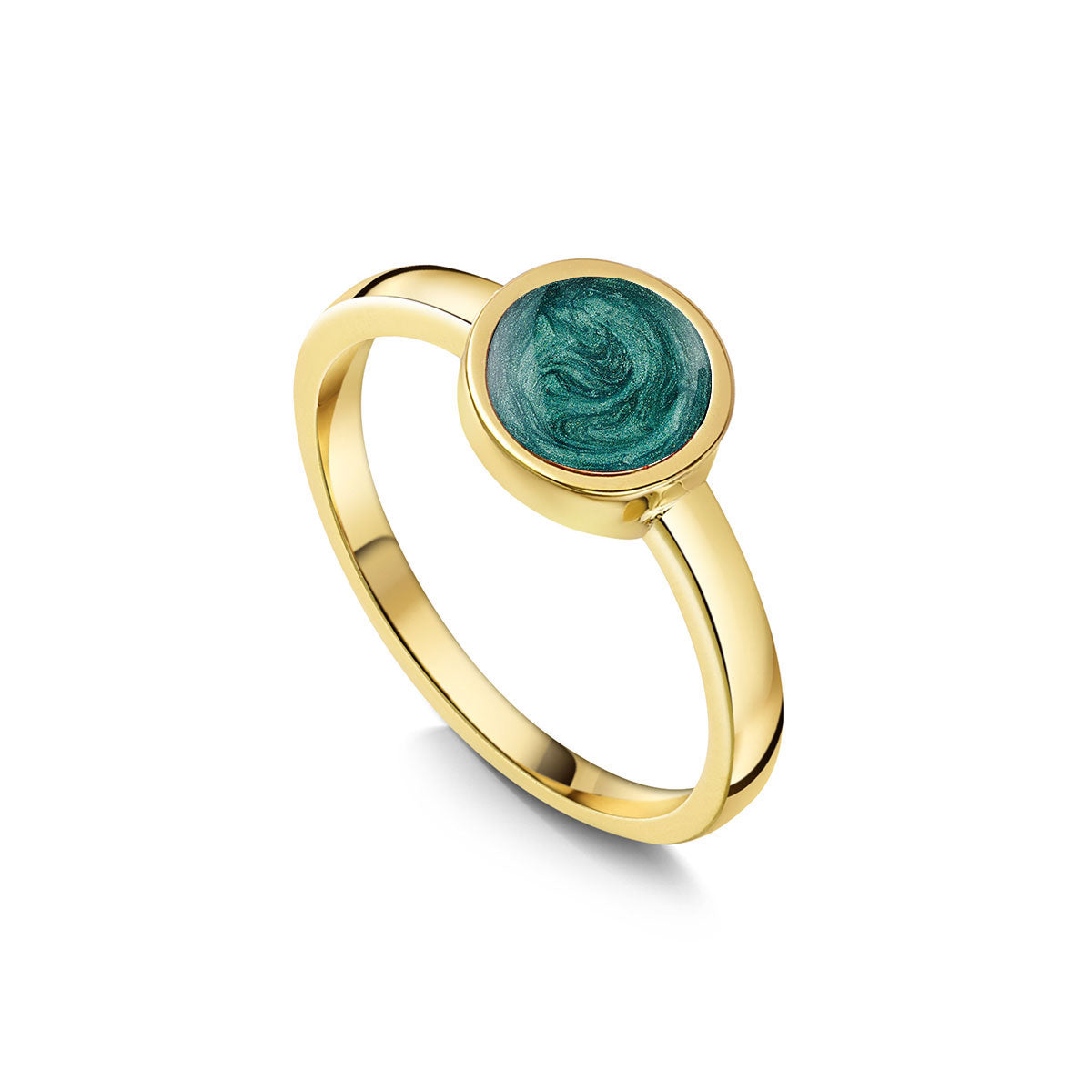 Circular Ashes Resin Ring
