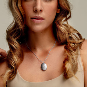 Custom Design Locket - Silver