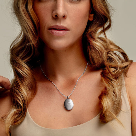 Custom Design Locket - Silver