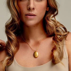 Custom Design Locket - Gold