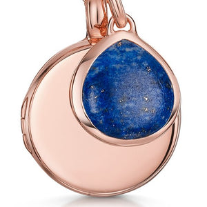 Lapis Gemstone - Rose Gold