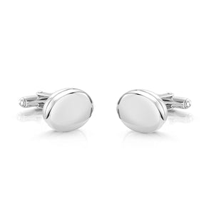 Locket Cufflinks - Silver