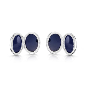 Locket Cufflinks - Silver