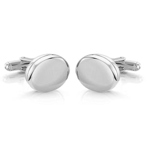 Locket Cufflinks - Silver