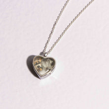 Load image into Gallery viewer, Interlocking Heart Crystal Charm
