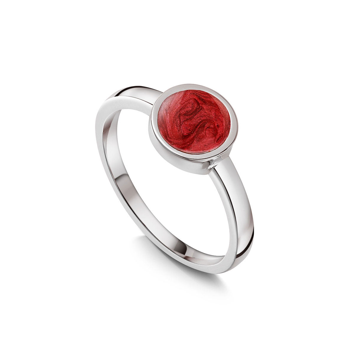 Circular Ashes Resin Ring