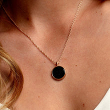 Load image into Gallery viewer, Round Ashes Necklace - Rose Gold
