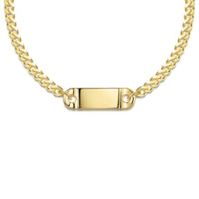 Load image into Gallery viewer, Men&#39;s Capsule Urn Bracelet With Cuban Chain - Gold
