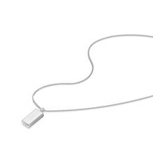 Load image into Gallery viewer, Men&#39;s Ingot Urn Necklace - Silver
