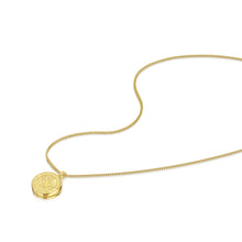 Load image into Gallery viewer, Men&#39;s St Christopher Locket - Gold
