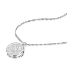Load image into Gallery viewer, Men&#39;s St Christopher Locket - Silver
