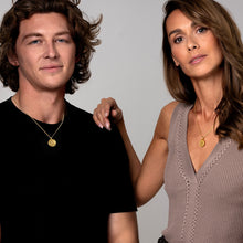 Load image into Gallery viewer, Men's St Christopher Locket - Gold
