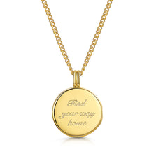 Load image into Gallery viewer, Men&#39;s St Christopher Locket - Gold
