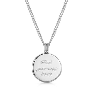 Men's St Christopher Locket - Silver