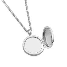 Load image into Gallery viewer, Men&#39;s St Christopher Locket - Silver
