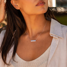 Load image into Gallery viewer, Name Bar Personalised Necklace - Silver
