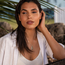 Load image into Gallery viewer, Twin Tag Personalised Necklace - Silver
