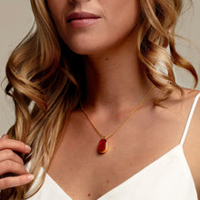 Load image into Gallery viewer, Dog Tag Ashes Resin Locket - Rose Gold
