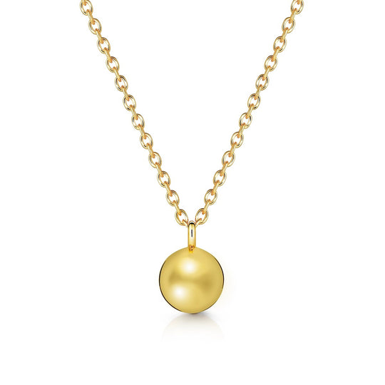 Sphere Urn Pendant Gold
