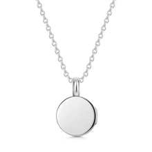 Load image into Gallery viewer, Sunbeam Crystal Halo Locket  - Silver
