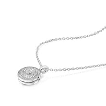 Load image into Gallery viewer, Sunbeam Crystal Halo Locket
