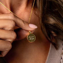 Load image into Gallery viewer, Sunbeam Crystal Halo Round Urn - Gold
