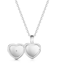 Load image into Gallery viewer, Sunbeam Crystal Heart Locket
