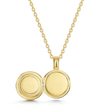 Load image into Gallery viewer, Sunbeam Crystal Halo Locket
