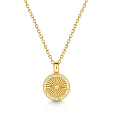 Load image into Gallery viewer, Sunbeam Crystal Halo Urn Gold
