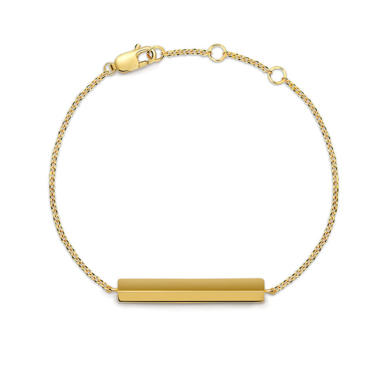 Toblerone Urn Bracelet - Gold