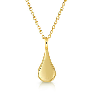 Droplet Urn Pendant - Gold