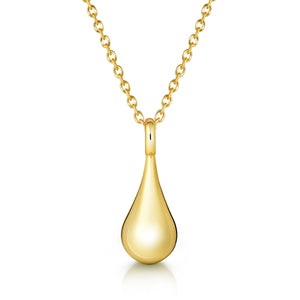 Droplet Urn Pendant - Gold