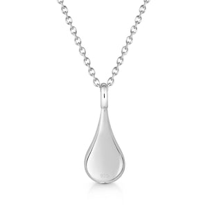 Droplet Urn Pendant - Silver