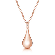 Load image into Gallery viewer, Waterdroplet Urn Pendant ROSE GOLD
