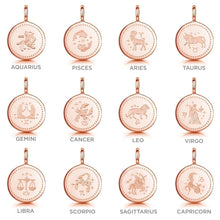 Load image into Gallery viewer, Zodiac Icon Necklace – Rose Gold

