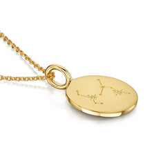 Load image into Gallery viewer, Zodiac Constellation Necklace - Diamond-Set Gold
