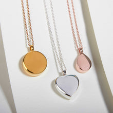 Load image into Gallery viewer, Heart Urn Ashes Necklace – Rose Gold
